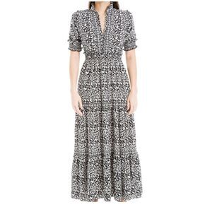 Max studio London Floral Dress tag says extra large fits like a  medium- large